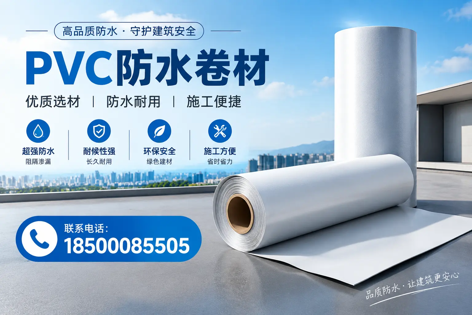 如何评估PVC防水卷材的性价比？定安消费者必读